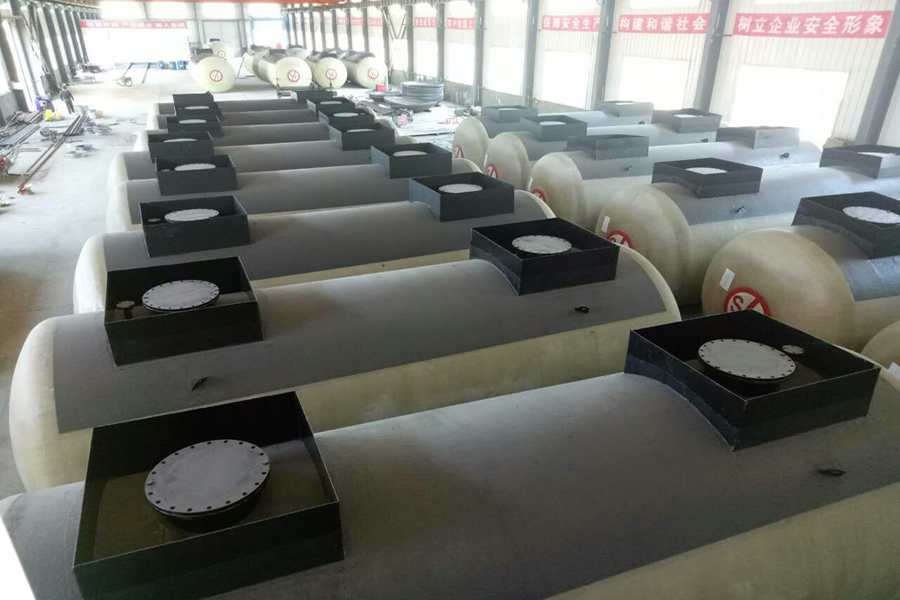 遼寧阜新正達(dá)雙層油罐生產(chǎn)基地